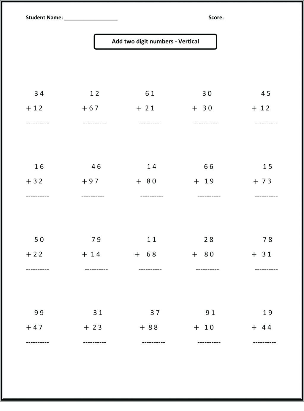 Touchpoint Math Worksheets Kindergarten Free Printable Touch Point | Touchpoint Math Worksheets Printable