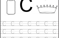 Trace The Letter C Worksheets | Alphabet And Numbers Learning | Free Printable Preschool Worksheets Letter C