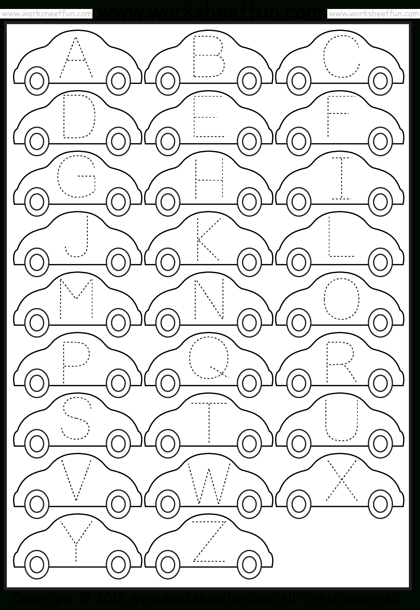 Tracing Worksheets Free Printable