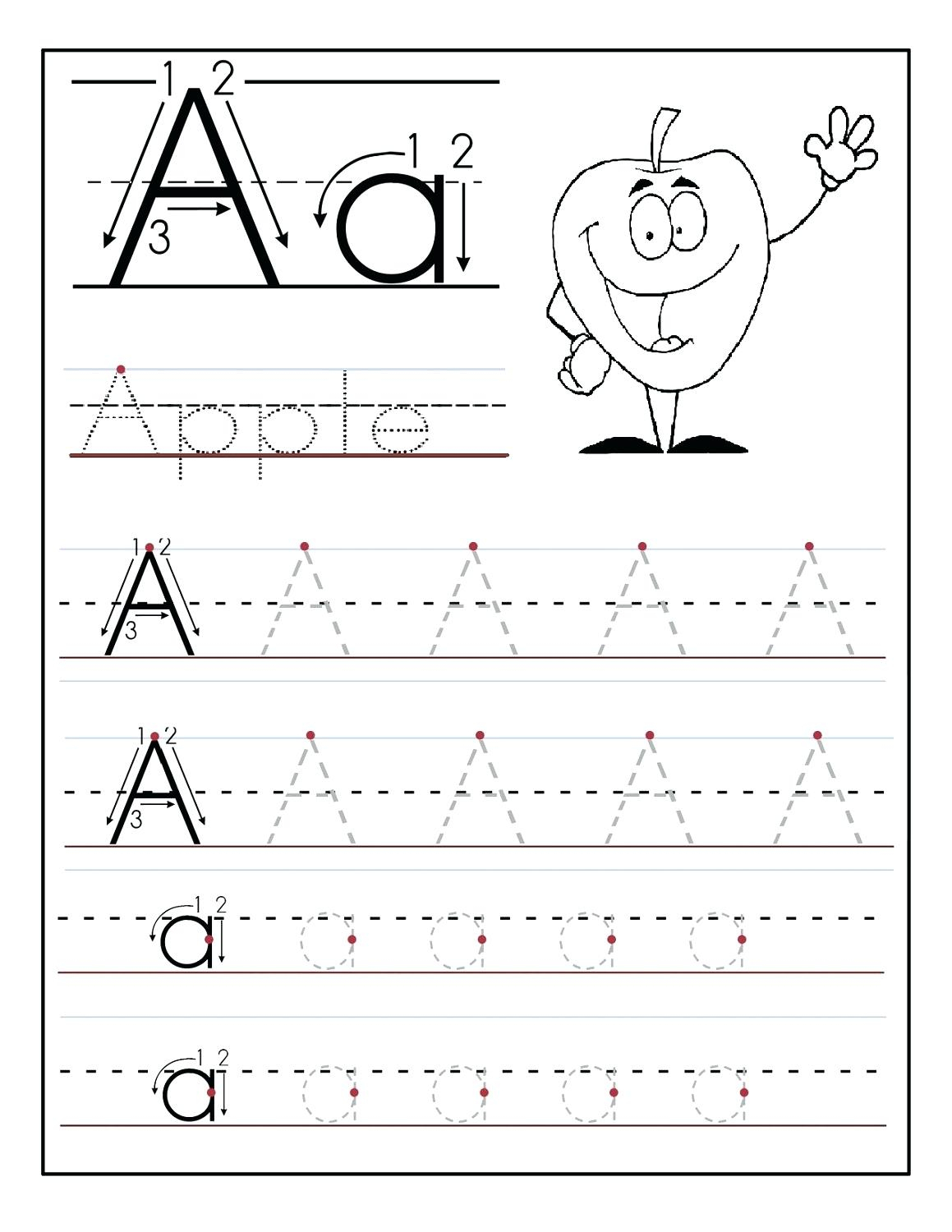 Tracing The Alphabet Printable – Cartofix.club | Printable Printing Worksheets
