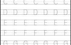 Tracing – Uppercase Letters – Capital Letters – 3 Worksheets / Free | Capital Letters Printable Worksheets