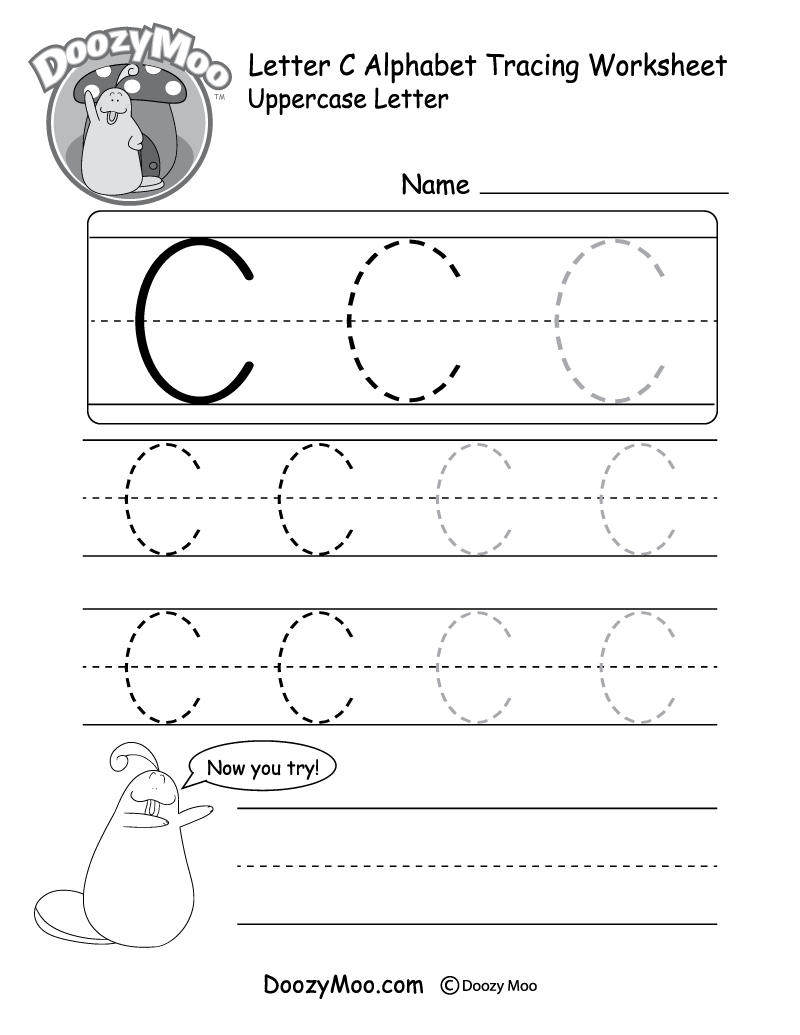 Letter C Coloring Worksheet Free Kindergarten English Worksheet
