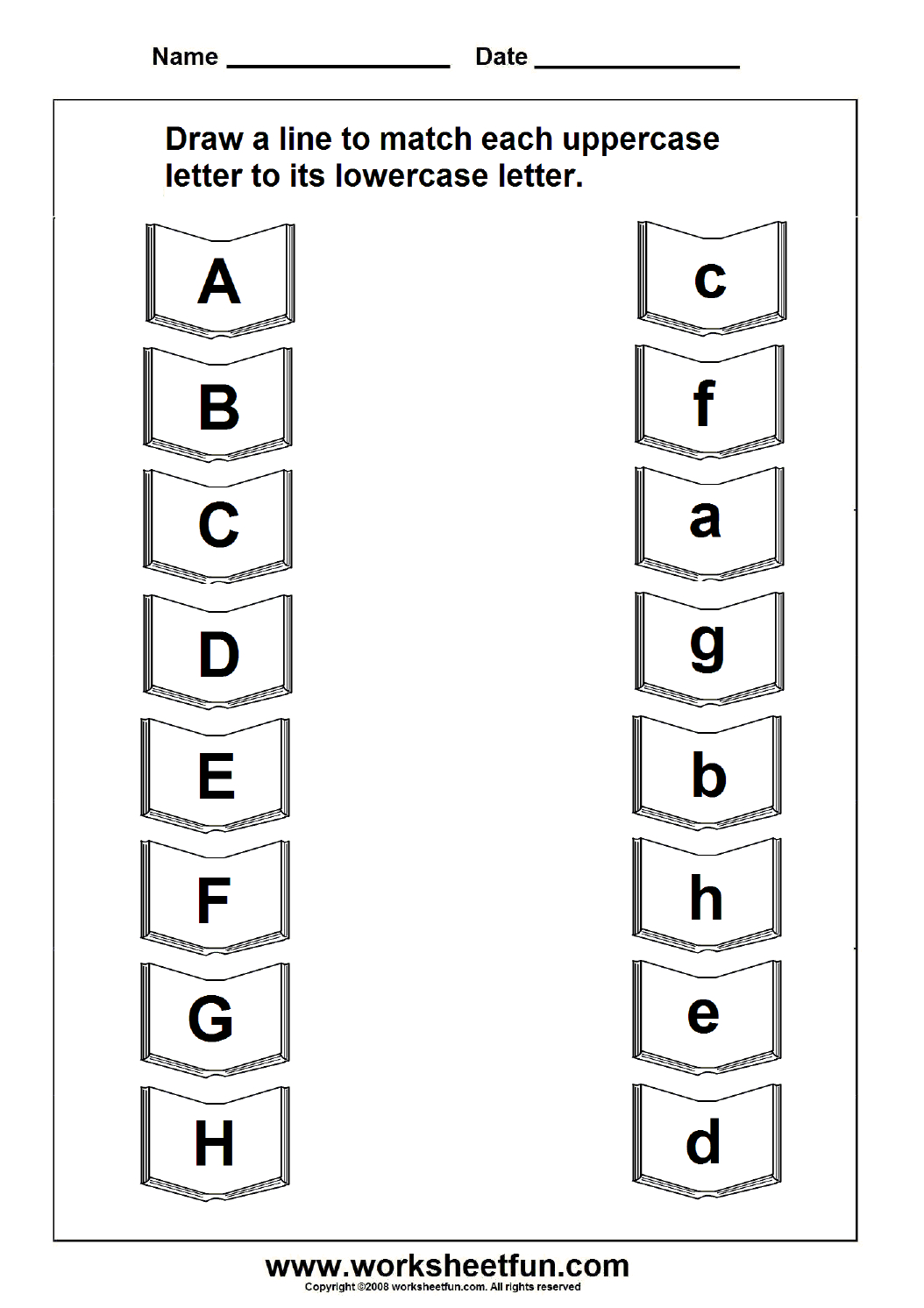 Uppercase Lowercase Letter | Education | Letter Worksheets, Free | Free Printable Upper And Lowercase Letters Worksheets
