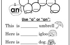 Use &quot;a&quot; Or &quot;an&quot; Worksheet - Free Esl Printable Worksheets Made | A An Worksheets Printable