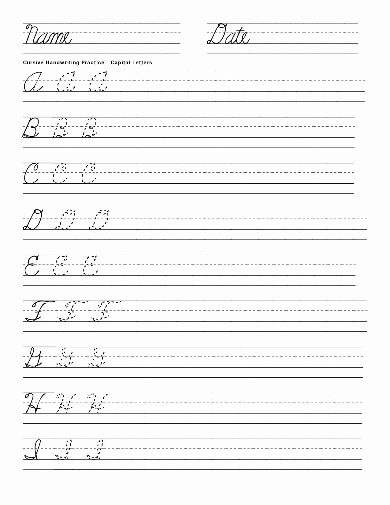 Victorian Cursive Handwriting Worksheets | Movedar - Free Printable | Free Printable Script Writing Worksheets