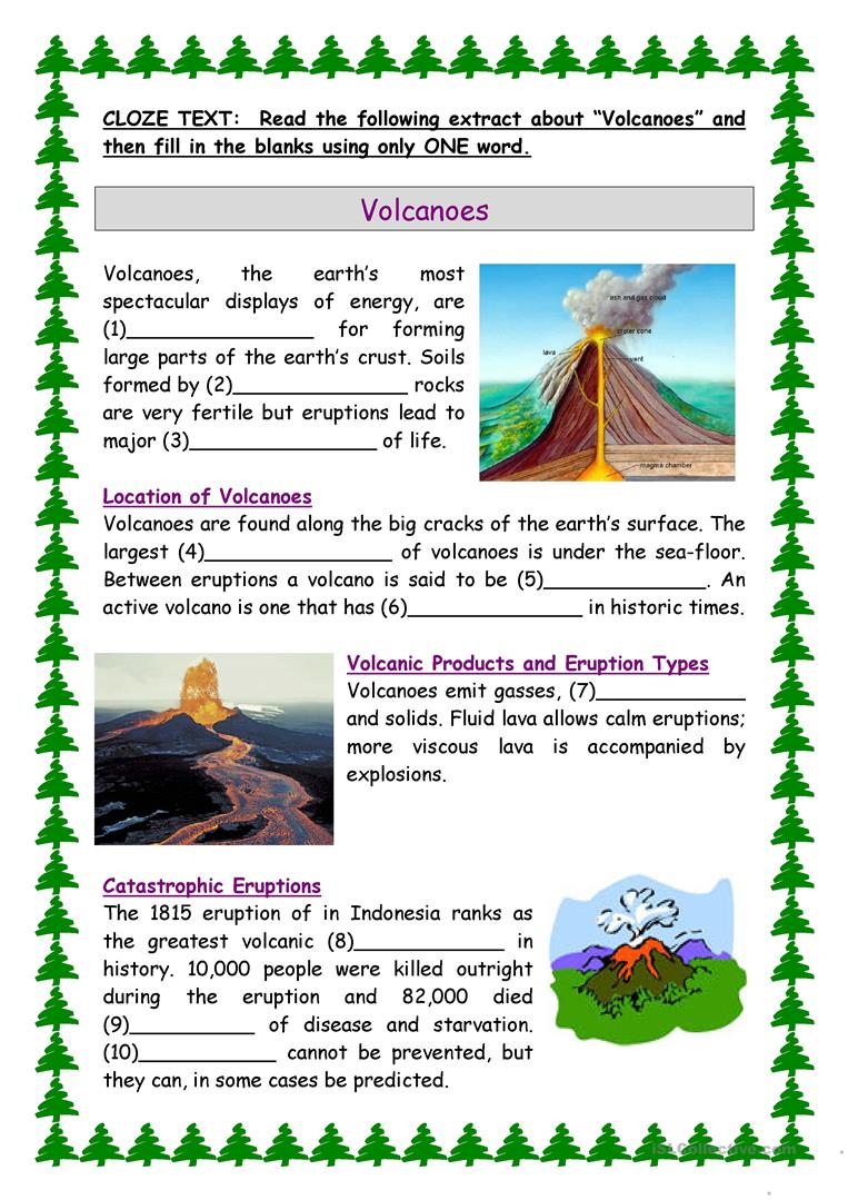 Mapping Earthquakes And Volcanoes Worksheet Answer Key Printable Word 