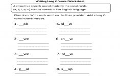Vowel Worksheets | Short And Long Vowel Worksheets | Short O Worksheets Printable