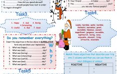 Winter Holidays. Speaking+Writing Worksheet - Free Esl Printable | Winter Holidays Worksheets Printables