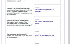 Word Problems | Math Problems Printable Worksheets