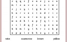 Wordsearch - Autumn Puzzle! | Activities! | Aprender Inglés | Fall Word Search Printable Worksheets