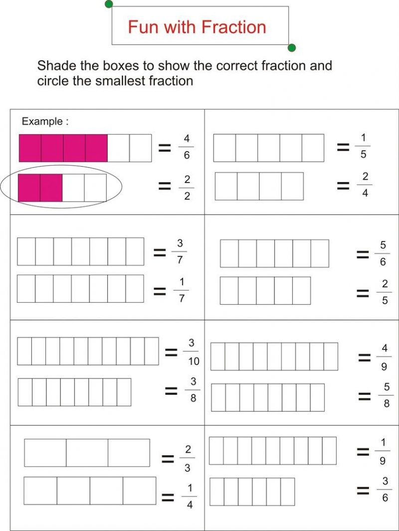 Worksheet First Grade Fraction Worksheets Fun For Photo Free - Free | Free Printable First Grade Fraction Worksheets