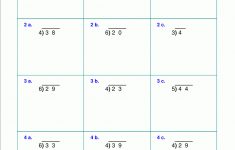 Worksheets For Division With Remainders | Printable Simple Division Worksheets
