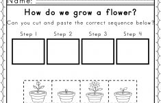 Worksheets For Sequencing In Spring | Obc General Teaching Ideas | Free Printable Sequencing Worksheets For 1St Grade