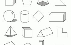 Worksheets For Shape And Form -Instead Have Them Shade According To | Free Printable Second Grade Geometry Worksheets