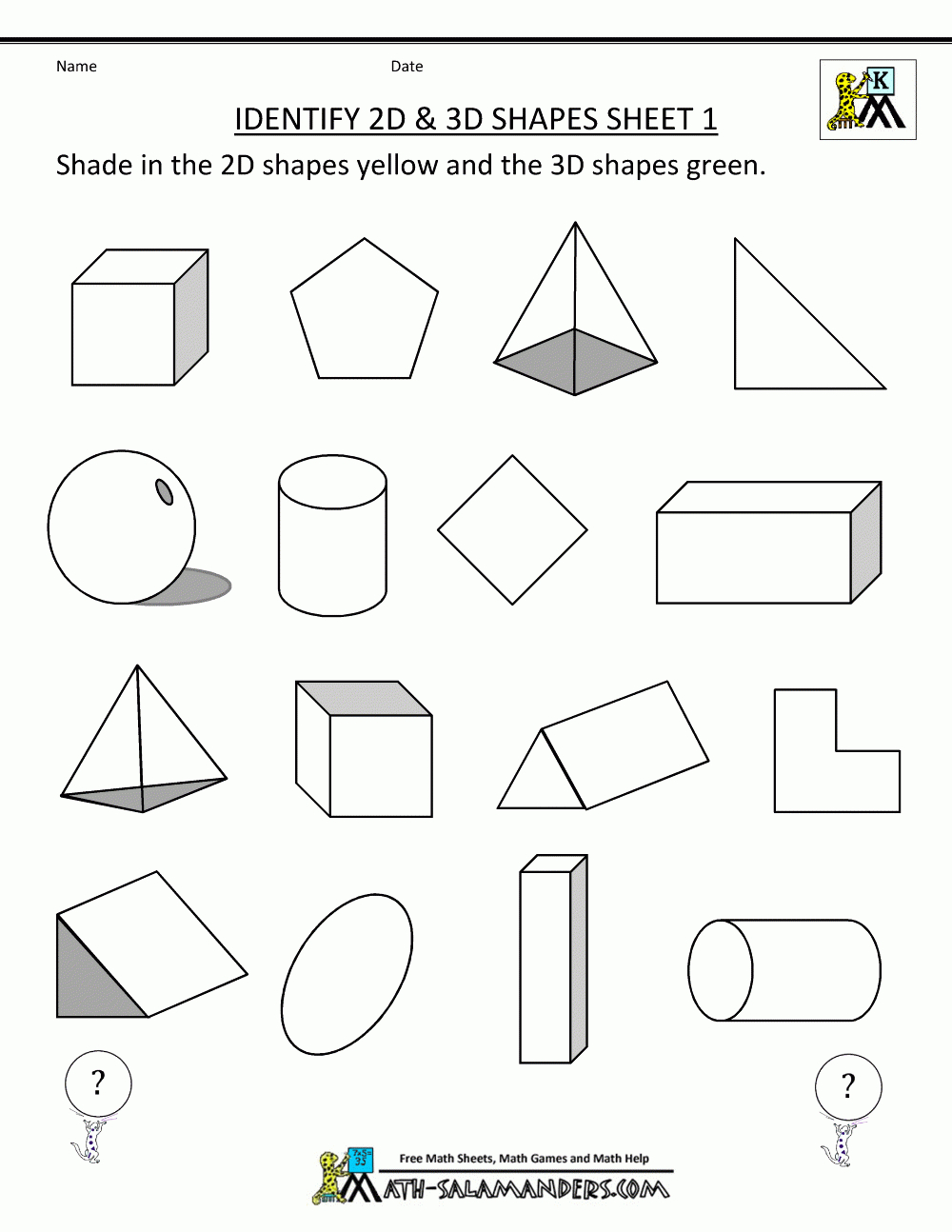 Types Of Shapes 2nd Grade Wasdiscovery