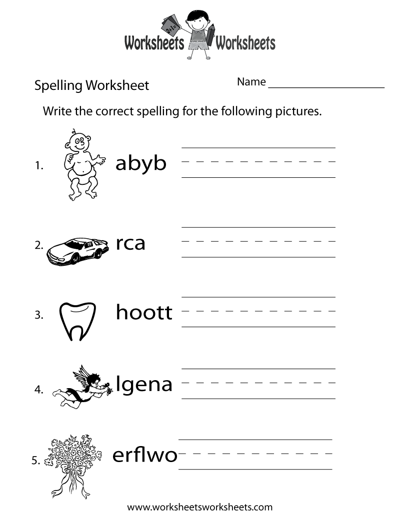 Pin On Spelling Worksheets | Free Printable Grade 3 Spelling Worksheets