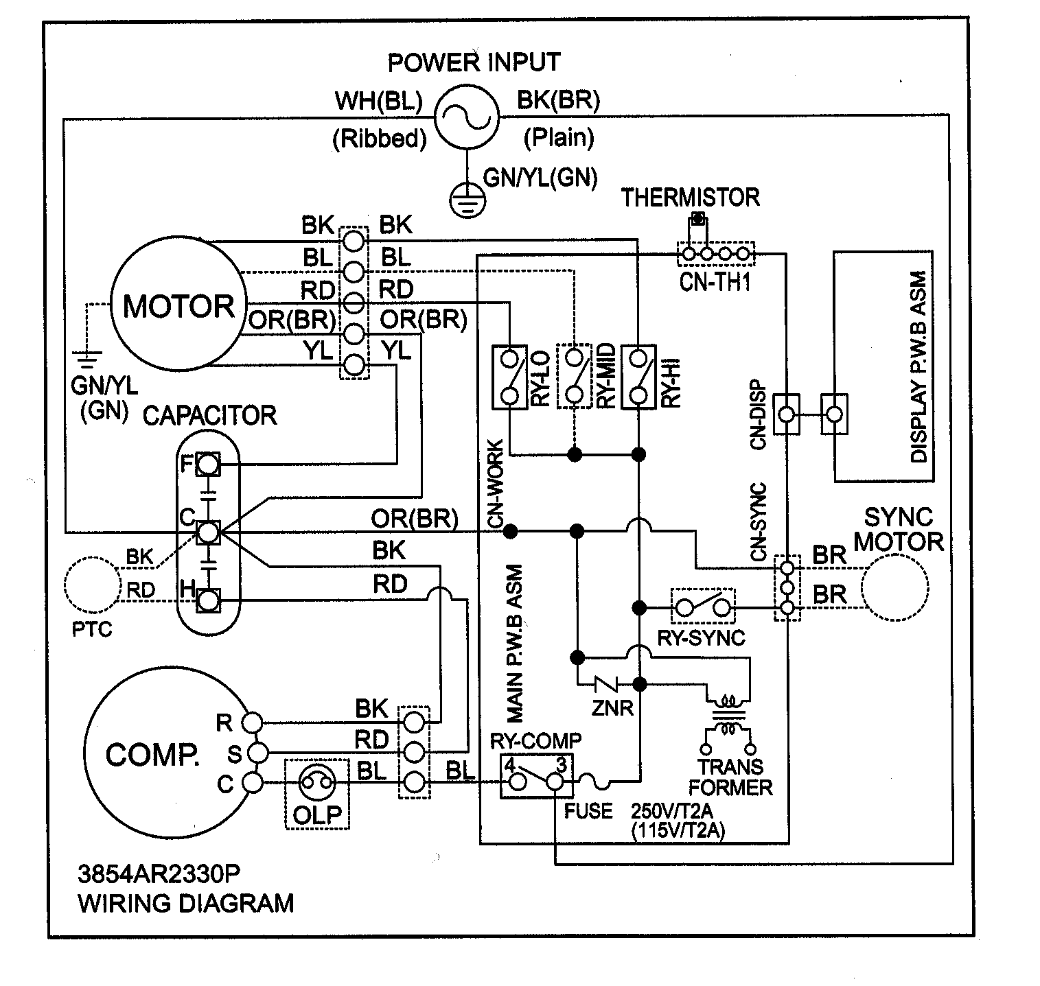 Unique Wiring Diagram Of Lg Window Ac #diagram | Wiring Diagram Air Conditioner